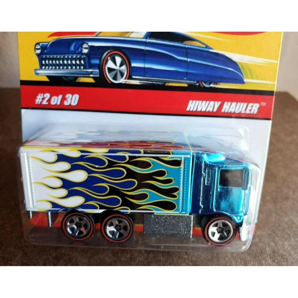 2007 Hot Wheels HIWAY HAULER Spectraflame AQUA BLUE CLASSICS SERIES 3 1:64 RL5SP